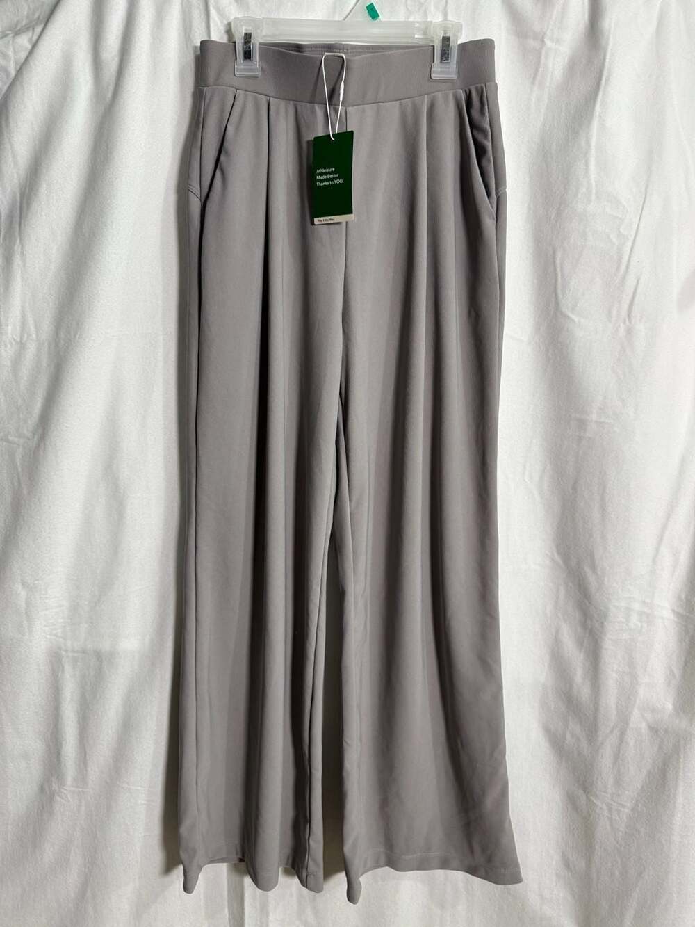 Halara Flex High Waisted Wide Leg Waffle Work Pants